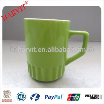 Vente en gros Green Mug / Starbucks Mug pour acheter Wrinkle Mug / Best Home Porcelain Cups